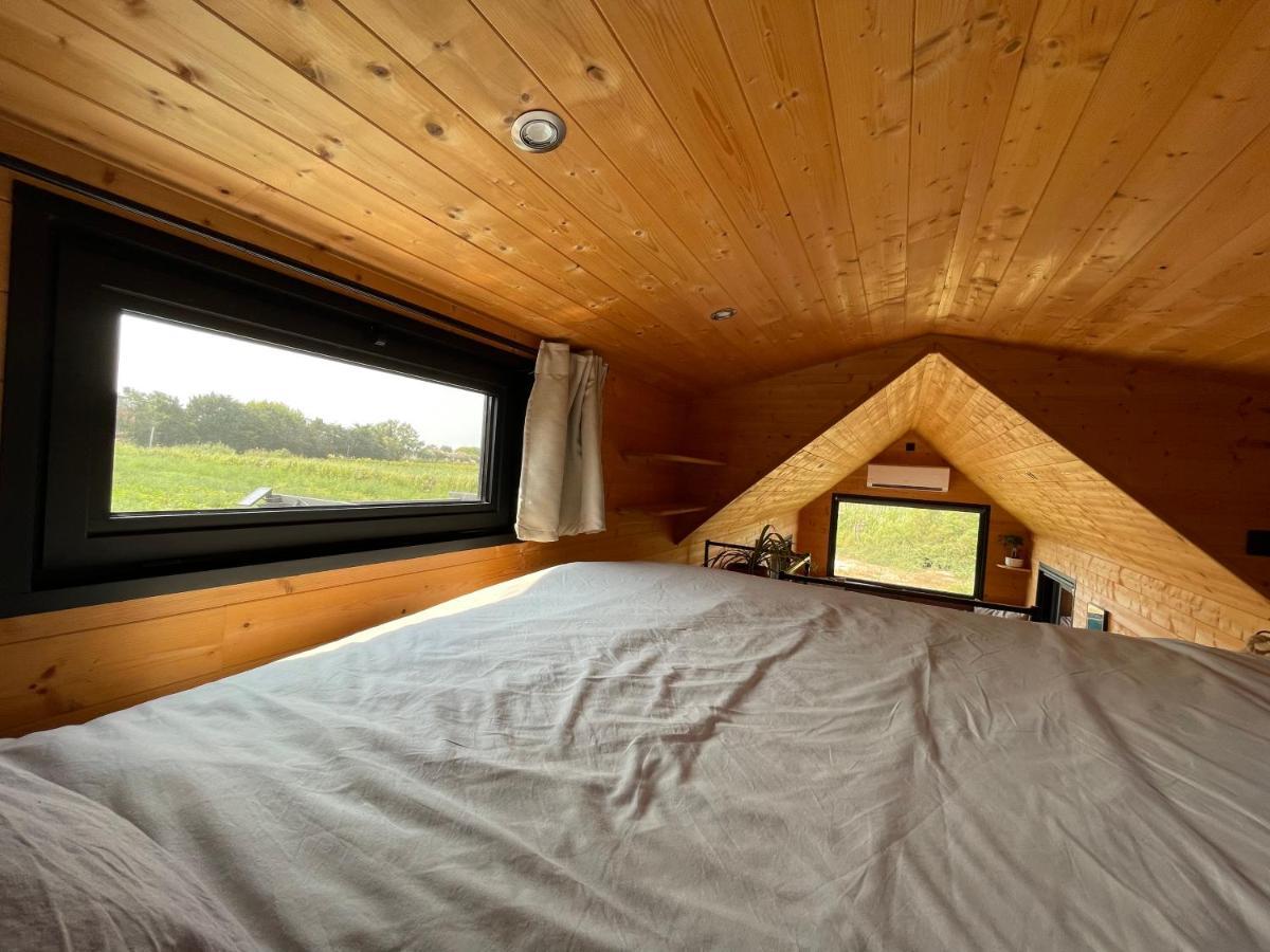 Myinsolite - Tiny-House, Jacuzzi, Brasero, Piscine エーグ・モルト エクステリア 写真